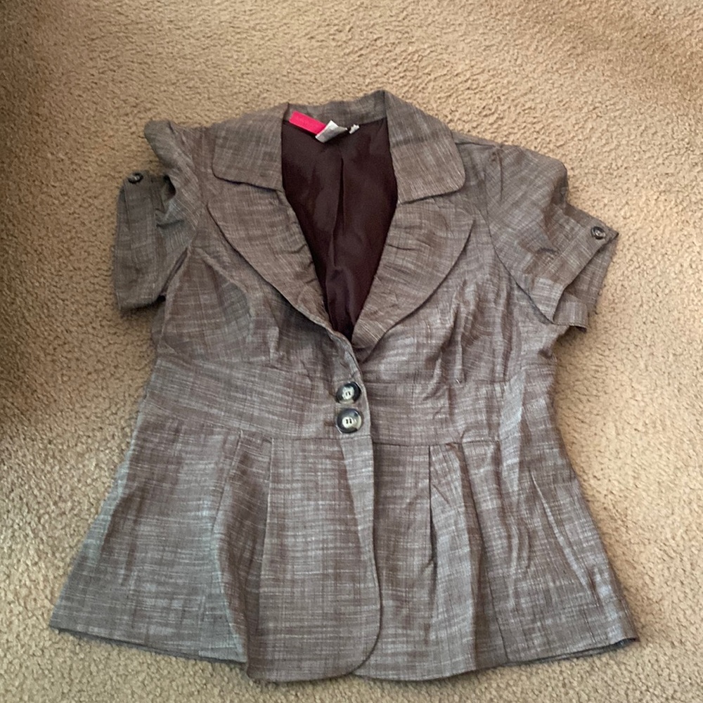 Short Sleeve Dress Jacket